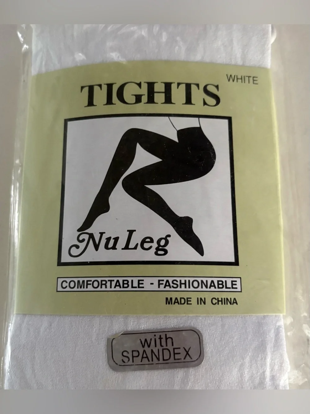 NuLeg White Stretch Tights